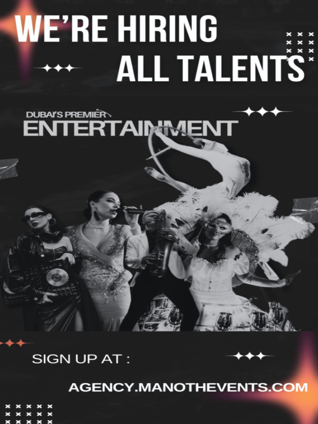 We’re Hiring All Talents for New Year’s Eve